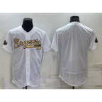 Atlanta Braves Blank White CONTON 2022 All Star Stitched Flex Base Jersey