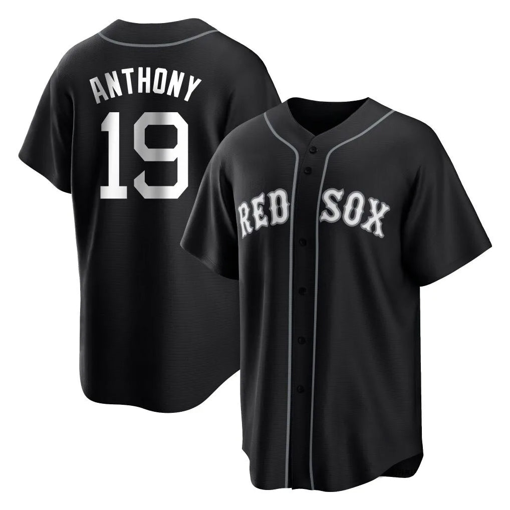 Boston Red Sox #19 Roman Anthony Player Black CONTON Home Game Stitched Jerseys