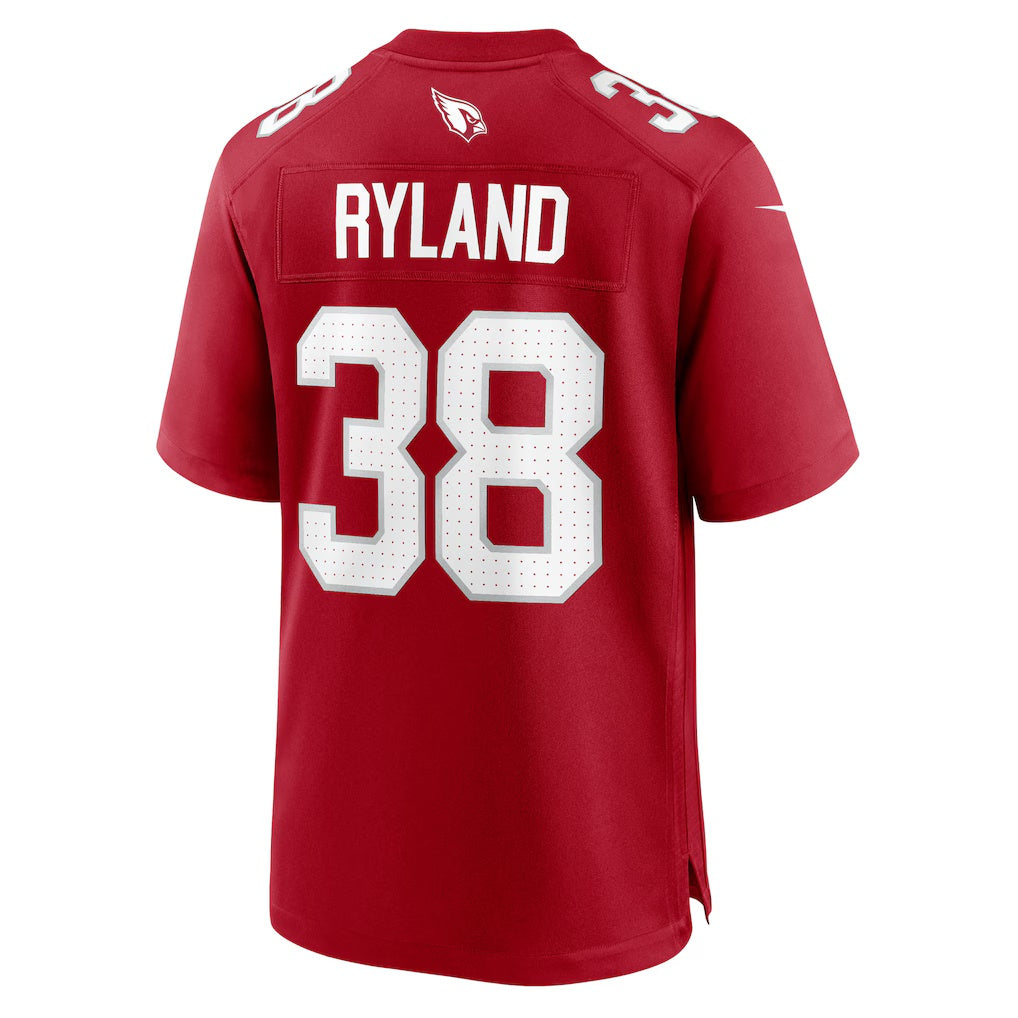 A.Cardinals #38 Chad Ryland Cardinal CONTON Team Game Jersey