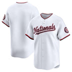 Washington Nationals White CONTON Home Limited Jersey
