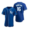 Kansas City Royals #16 Andrew Benintendi Blue CONTON Flex Base Stitched Jersey 2