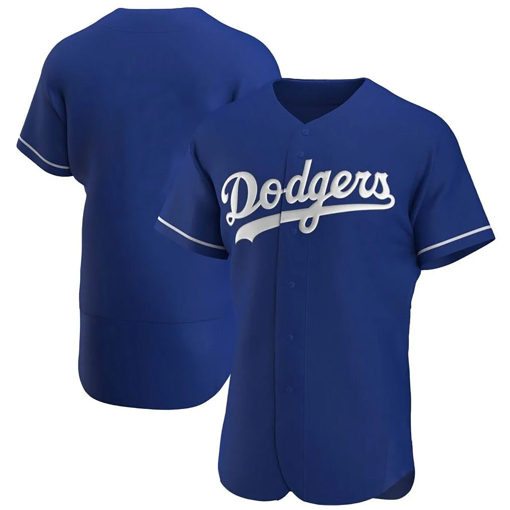 Los Angeles Dodgers Blank Player Royal CONTON Limited Elite Home Stitched Jerseys