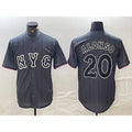 New York Mets #20 Pete Alonso Grey CONTON 2024 City Connect Cool Base Stitched Jersey