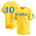 Boston Red Sox #10 Trevor Story Gold CONTON City Connect Limited Player Jersey