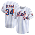 New York Mets #34 Kodai Senga White CONTON Home Limited Player Jersey