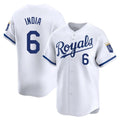 Kansas City Royals #6 Jonathan India Player White CONTON Alt Limited Home Stitched Jerseys