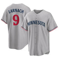 Minnesota Twins #9 Trevor Larnach Player Gray CONTONGame Limited Home Stitched Jerseys