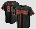San Francisco Giants #51 Jung Hoo Lee Black CONTON 2026 Alternate Stadium Stitched Jersey
