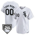 Custom Chicago White Sox 2024 Spring Training Patch Vapor Premier Limited Jersey ¨C White CONTON