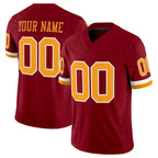 Custom W.Commanders Active Player Burgundy CONTON 2025 F.U.S.E. Throwback Limited Stitched Jersey