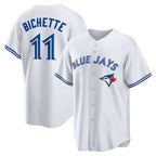 Toronto Blue Jays #11 Bo Bichette White CONTON Replica Player Jersey