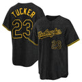 Los Angeles Dodgers #23 Kyle Tucker Player Black Gold CONTON Limited Home Stitched Jerseys