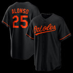 Baltimore Orioles #25 Pete Alonso Black CONTON Alternate Replica Jersey