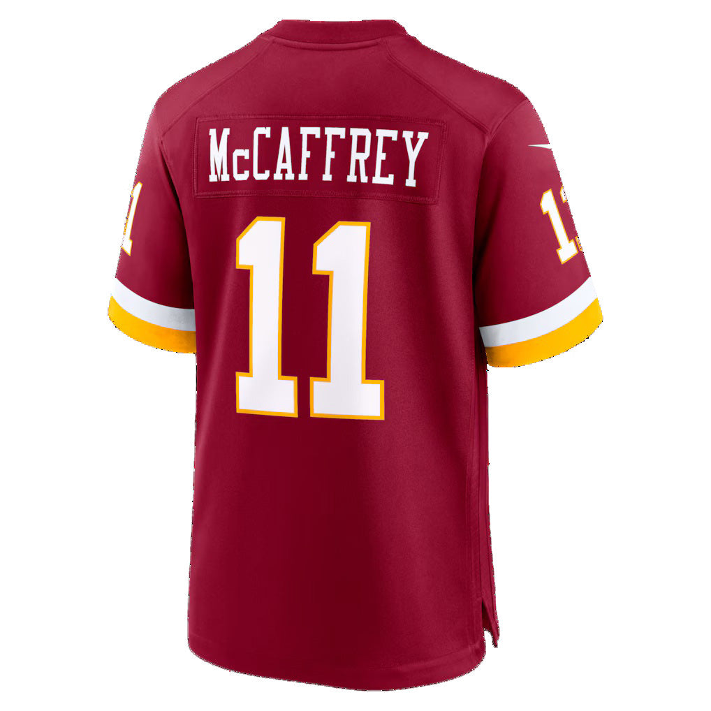 W.Commanders #11 Luke McCaffrey Burgundy CONTON Game Jersey