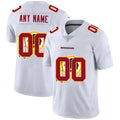 Custom W.Redskins White CONTON Team Big Logo Vapor Untouchable Limited Jersey
