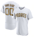 Custom San Diego Padres Active Player White CONTON 2022 All-Star Flex Base Stitched Jersey