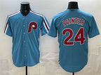 Philadelphia Phillies #24 Andrew Painter Blue CONTON Cool Base Stitched Jersey