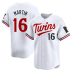 Minnesota Twins #16 Austin Martin Player White CONTONHome Limited Stitched Jerseys