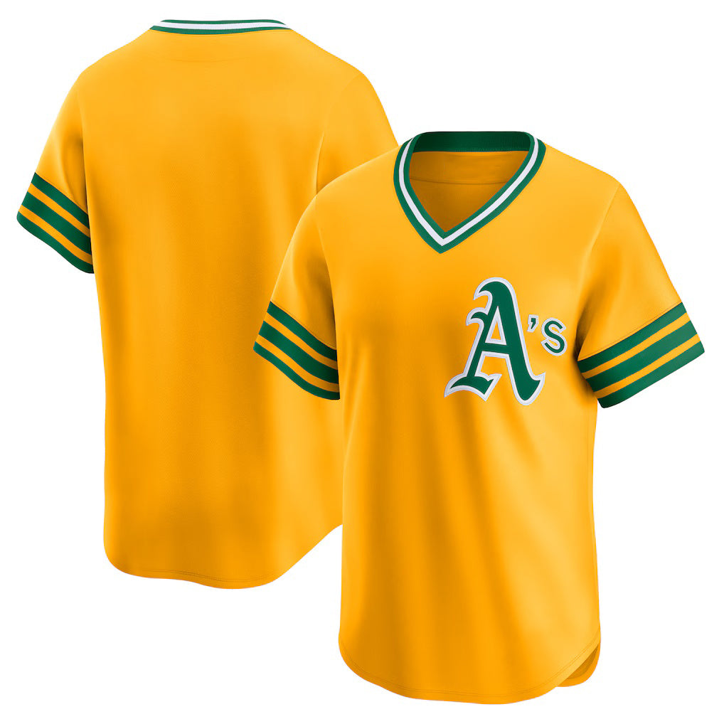 Oakland Athletics Gold CONTON Cooperstown Collection Limited Jersey