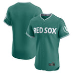 Boston Red Sox Blank Player Green CONTON City Connect Limited Elite Home Game Stitched Jerseys1