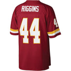 W.Football Team #44 John Riggins Mitchell & Ness Burgundy CONTON Legacy Replica Jersey