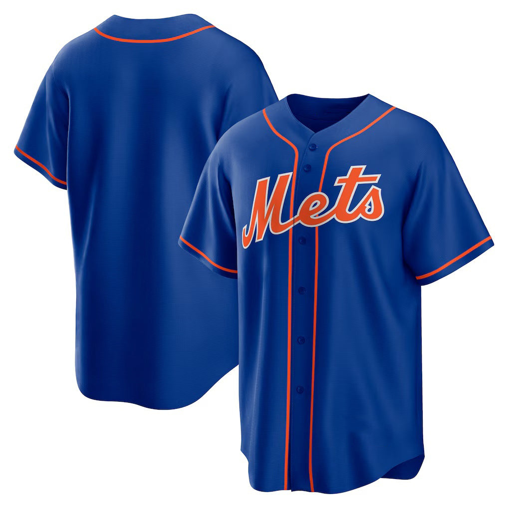 New York Mets Royal CONTON Alternate Replica Team Jersey