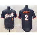 San Francisco Giants #2 Willy Adames Anthracite CONTON 2025 City Connect Limited Stitched Jersey