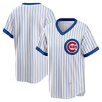 Chicago Cubs White CONTON Home Cooperstown Collection Team Jersey