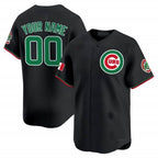 Custom Chicago Cubs Mexico Vapor Premier Limited Jersey V3 ¨C Black CONTON
