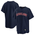 Cleveland Guardians Blank Player Navy CONTON Game Home Stitched Jerseys