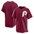 Philadelphia Phillies Maroon CONTON Throwback Cooperstown Collection Limited Jersey