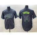 Tampa Bay Rays #14 Chandler Simpson Charcoal CONTON 2024 City Connect Limited Stitched Jersey