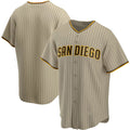 San Diego Padres Tan CONTON Alternate Replica Team Jersey