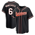 Baltimore Orioles #6 Ryan Mountcastle Player Black CONTON Out Home Game Stitched Jerseys
