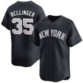 New York Yankees #35 Cody Bellinger Navy CONTON 2024 Alternate Limited Stitched Jersey