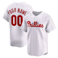 Custom Philadelphia Phillies White CONTON HHome Limited Jersey