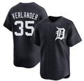 Detroit Tigers #35 Justin Verlander Black CONTON 2026 Limited Stitched Jersey