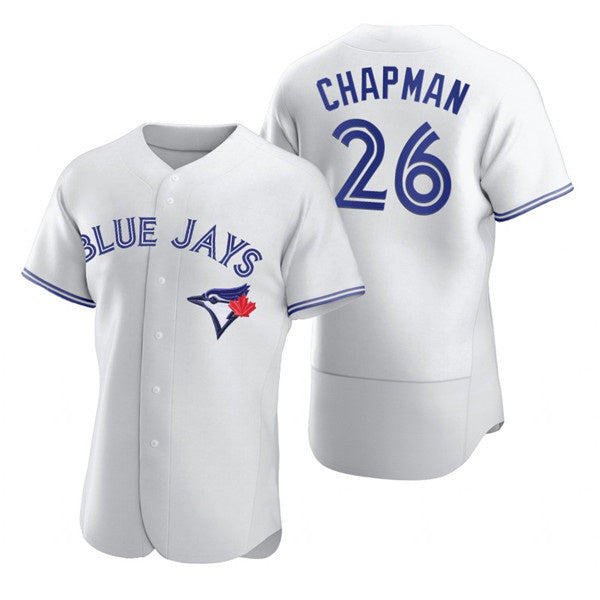 Toronto Blue Jays #26 Matt Chapman White CONTON Flex Base Stitched Jersey