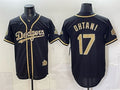 Los Angeles Dodgers #17 Shohei Ohtani Black CONTON 2026 Armed Forces Day Stitched Jersey