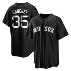 Boston Red Sox #35 Garrett Crochet Player Black CONTON Home Game Stitched Jerseys