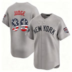 New York Yankees #99 Aaron Judge Gray CONTON USA 250 Fourth of July Limited Stitched Jersey