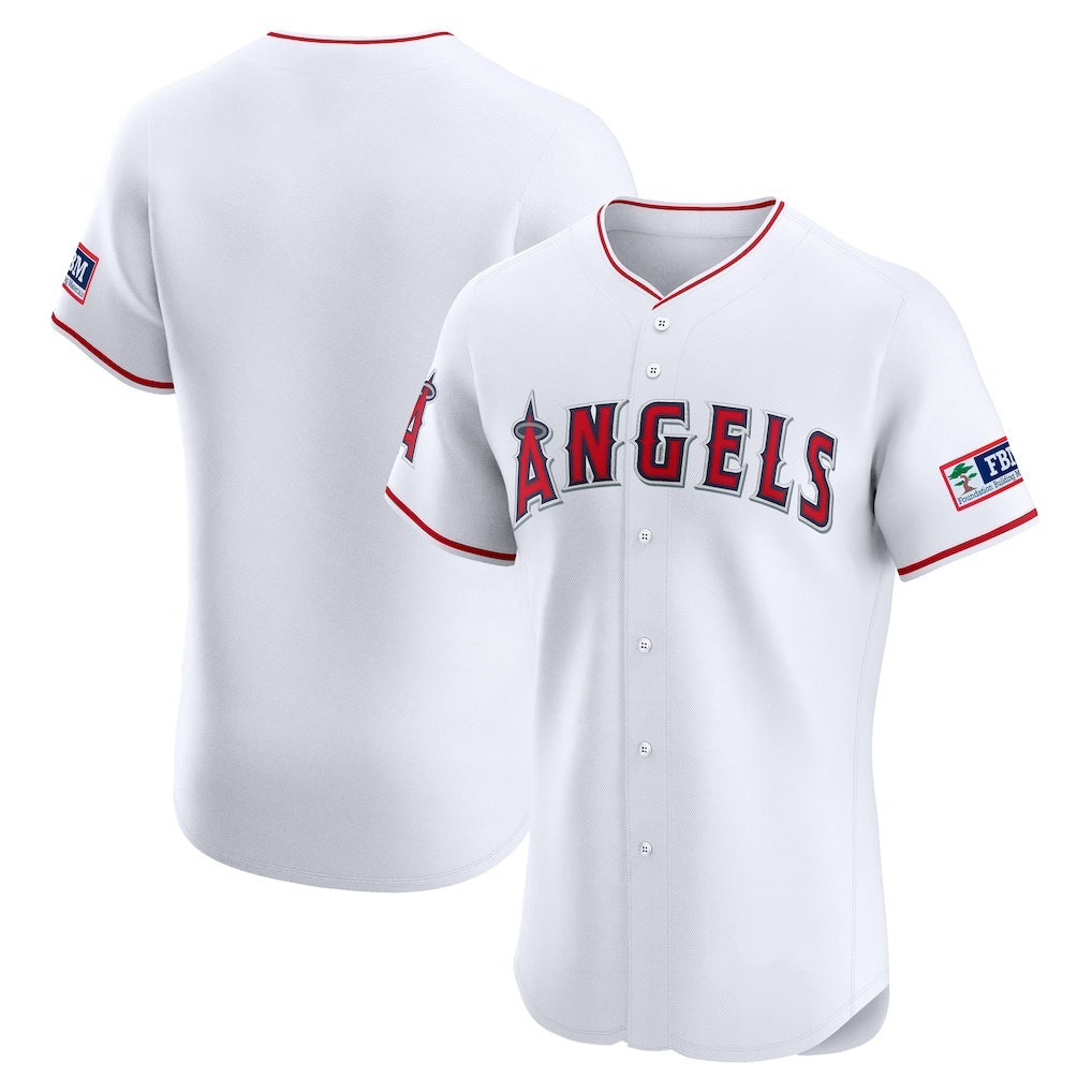 Los Angeles Angels White CONTON Home Limited Jersey