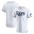 Tampa Bay Rays White CONTON Home Elite Jersey